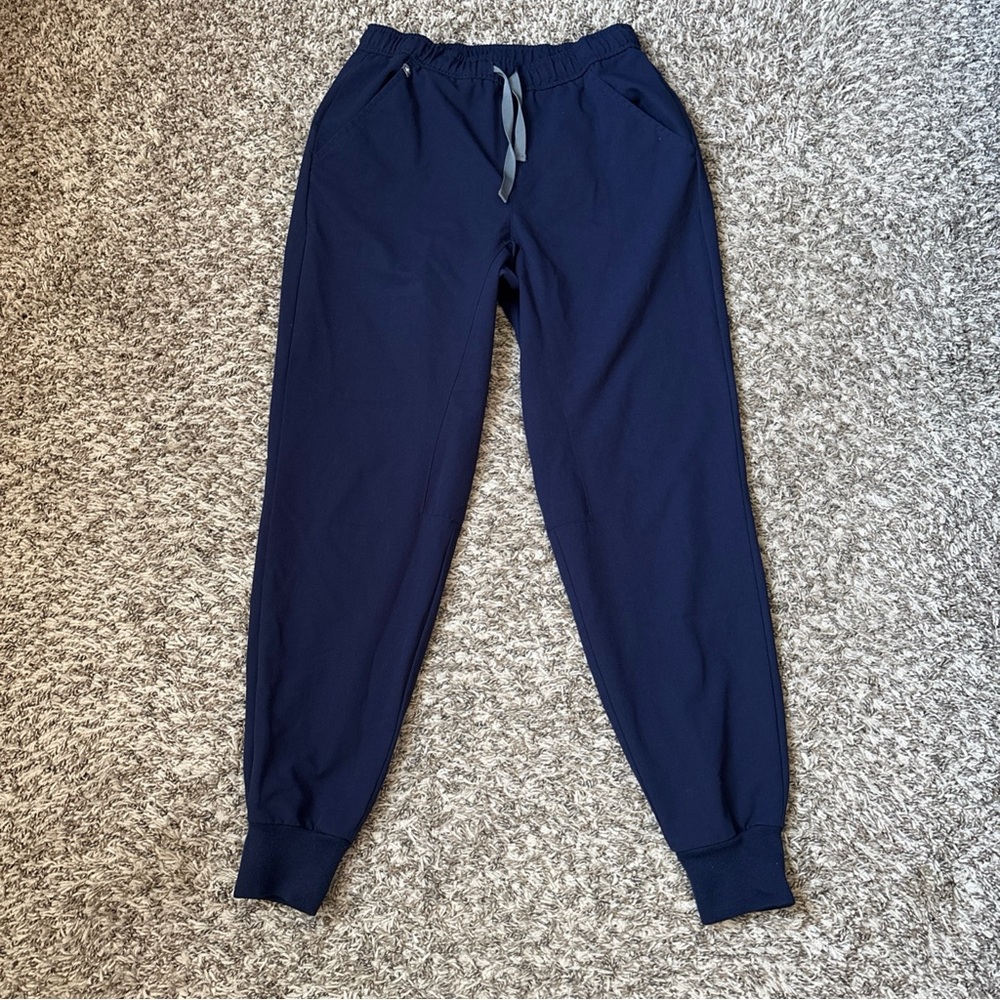 Figs Women's Navy Blue Jogger Scrub Pants
